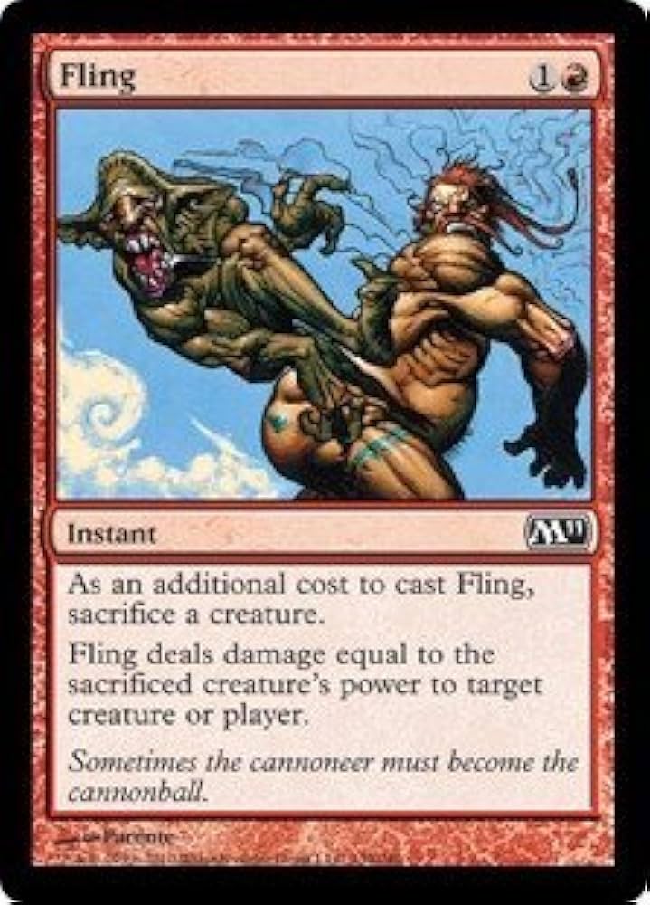 Amazon.com: Magic: the Gathering - Fling - Magic 2011 : Toys